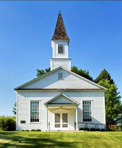 Historic Grove Hill New Mission Church in Omena